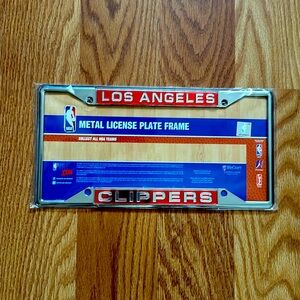 NBA Los Angeles Clippers Metal License Plate Frame